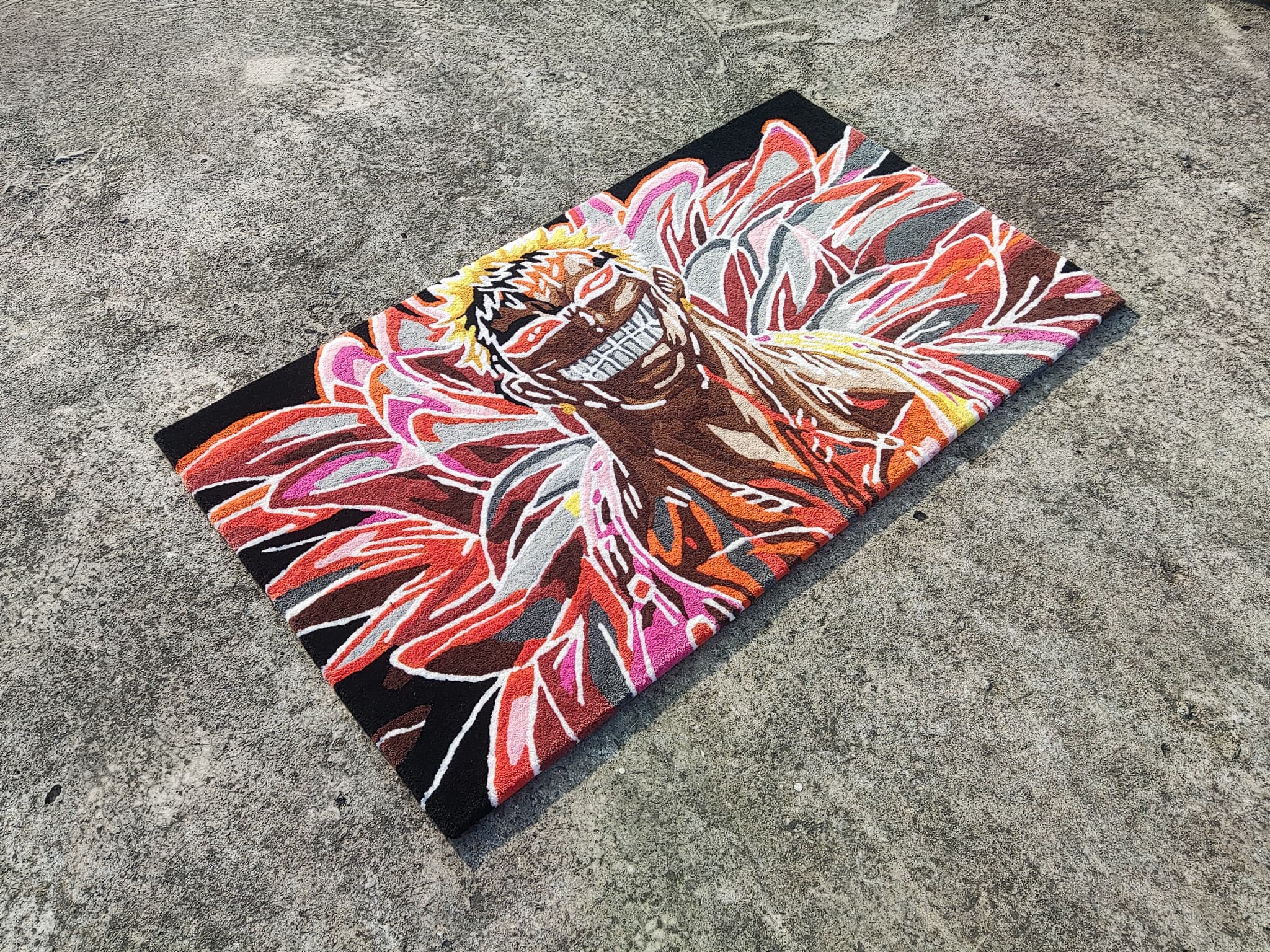 Finished Rug — Shipped to Client